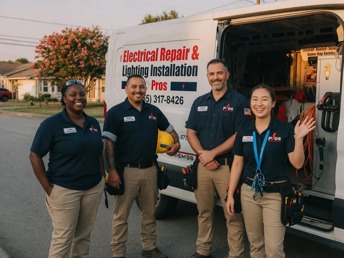 Licensed Electrician company in Rosanky, TX
